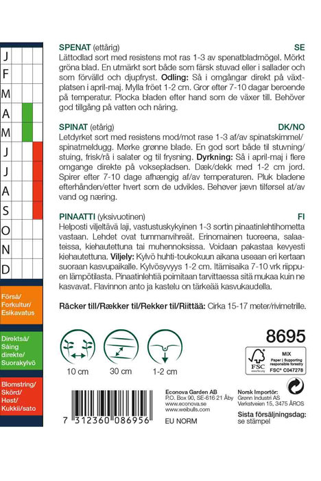 Spinat 'Matador'